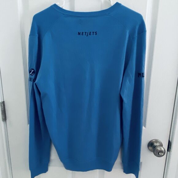 Polo Golf Ralph Lauren Sweater Mens S Washable Merino Wool V Neck Big Pony - Picture 12 of 13